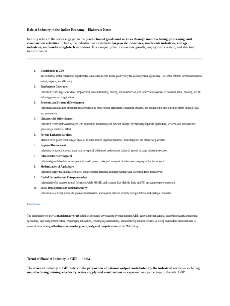 Industrial Sector | PDF | Economic Growth | Infrastructure