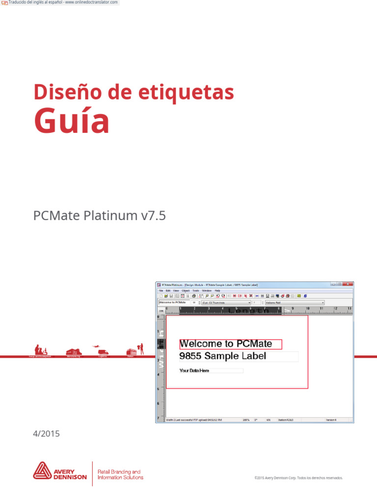 PCMate-v-7-5-Design-Guide (1) .En - Es | PDF | Impresora (Computación ...
