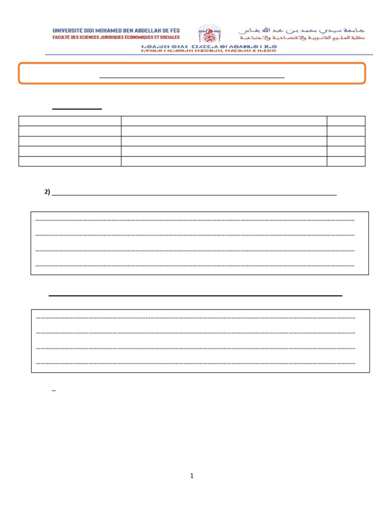 Feuille Réponse TD3 Analyse Rentabilité | PDF