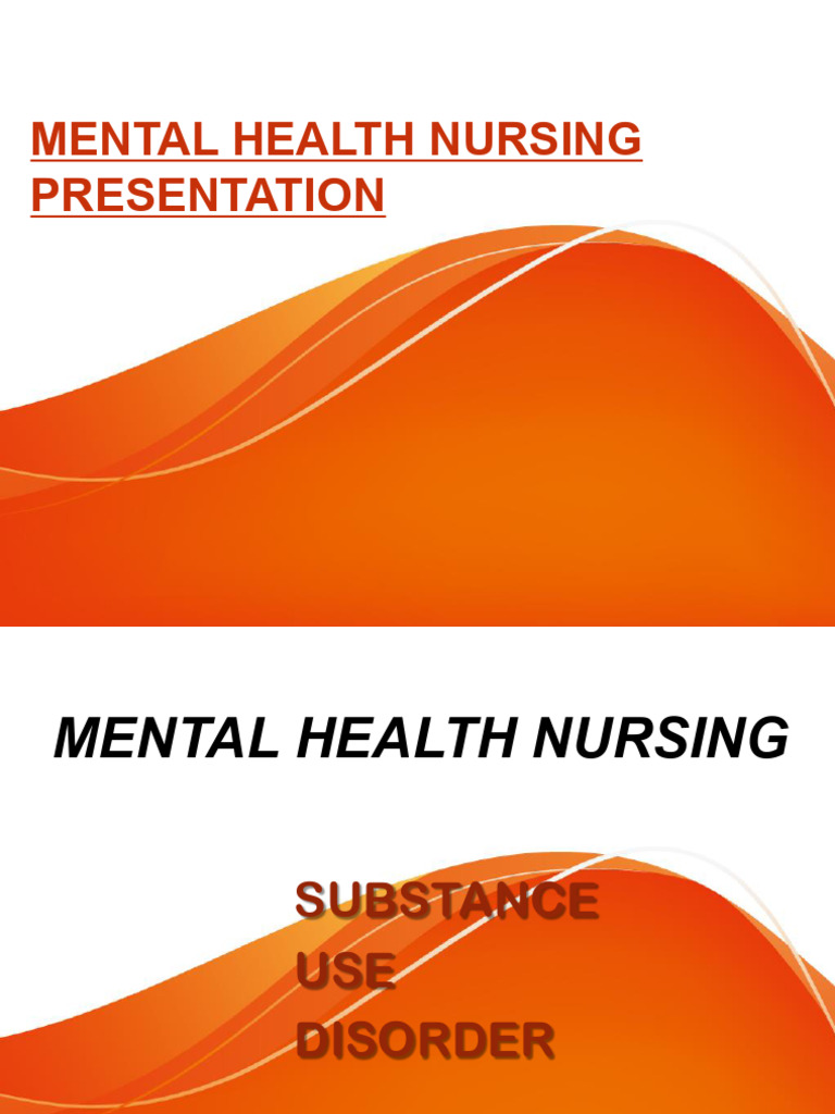 Mental Health Nursing Substance Abuse | PDF | Substance Abuse ...