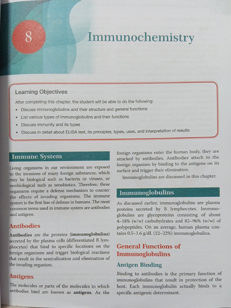 Immuno Chemistry | PDF