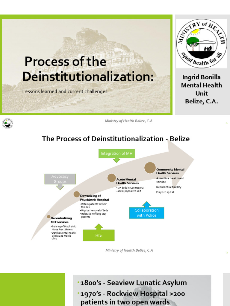Process of Deinstitutionalization | PDF | Psychiatry | Hospital