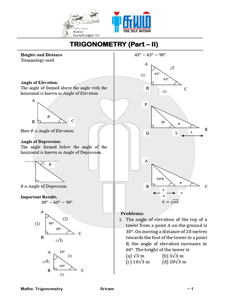 2. Trignomentary Notes (Part 2) | PDF