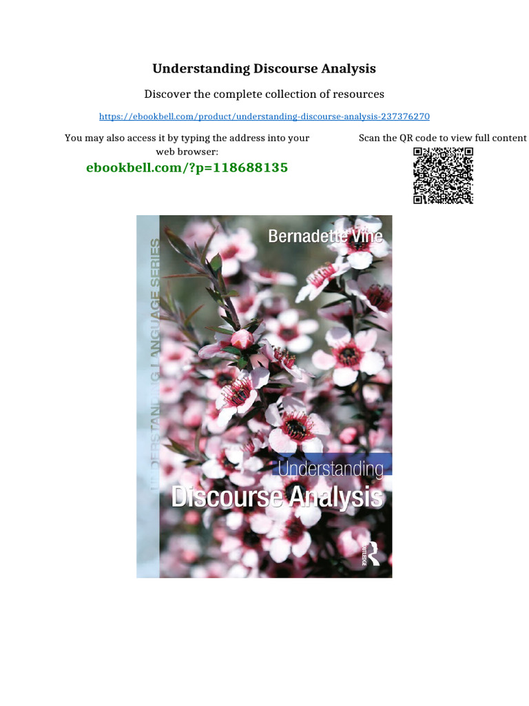 Understanding Discourse Analysis available instanly | PDF | Sioux
