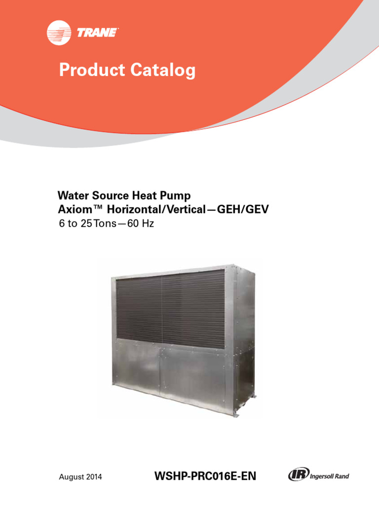 Trane AC Manual | PDF | Heat Pump | Air Conditioning