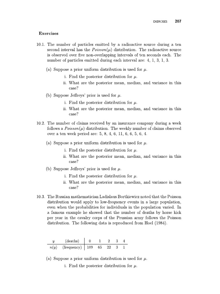Book Exercises Chapter 10 | PDF