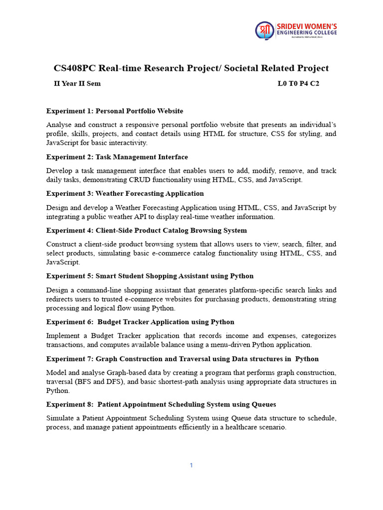 Updated - RTRP Lab Projects - 7-2-26 | PDF | Java Script | Data