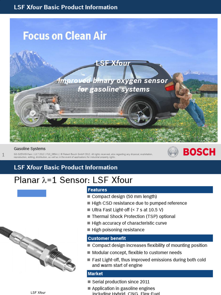 Sonda Lâmbda Xfour Broad Band | PDF | Electrical Resistance And ...