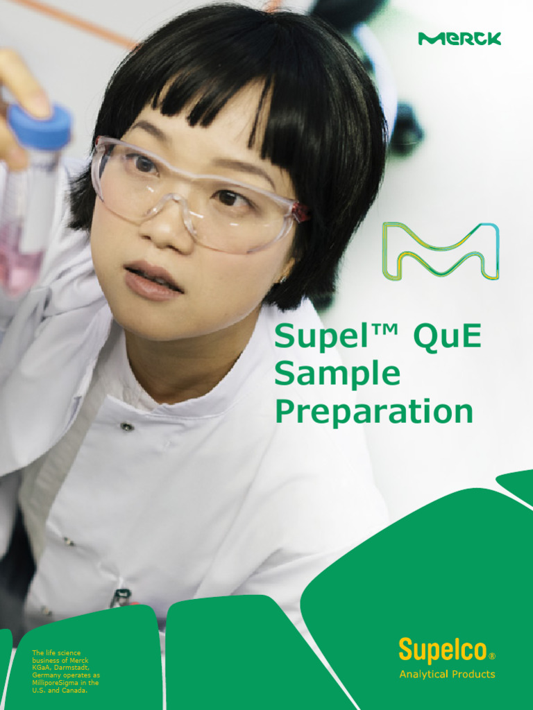 Supel Que Sample Preparation Brochure | PDF | High Performance Liquid ...