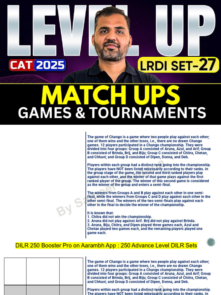 Level Up SET 28 Students | PDF
