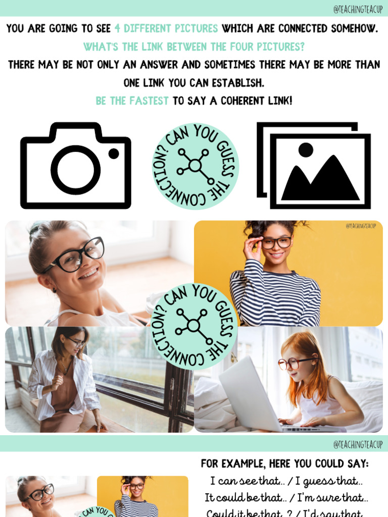 Guess the connection @teachingteacup | PDF