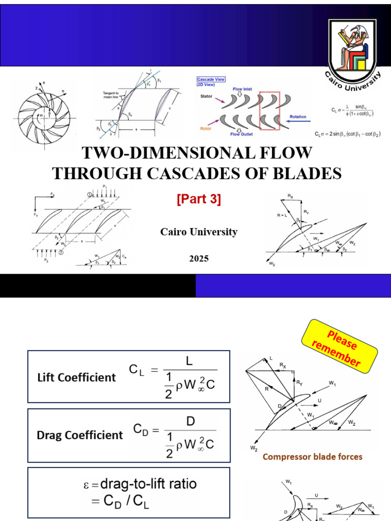 Two Dimensional Flow (Part 3) 1 | PDF | Turbine | Gases