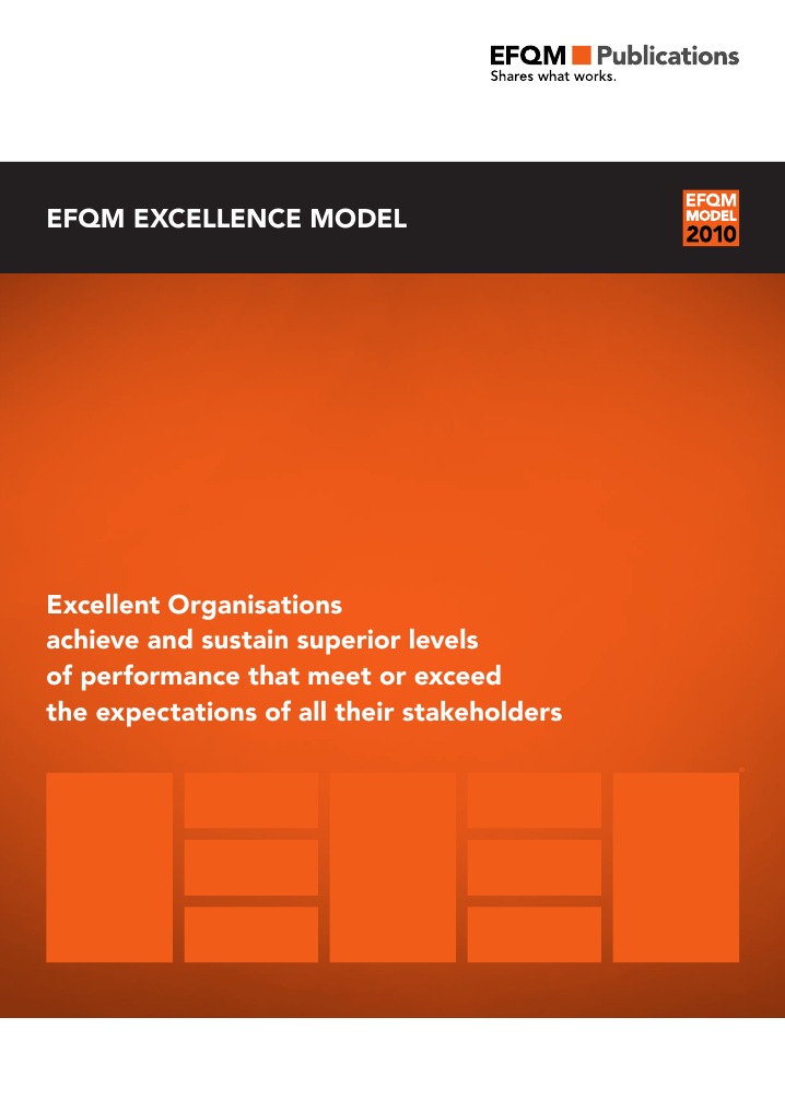 EFQM Excellence Model Teaser | PDF | Strategic Management | Sustainability