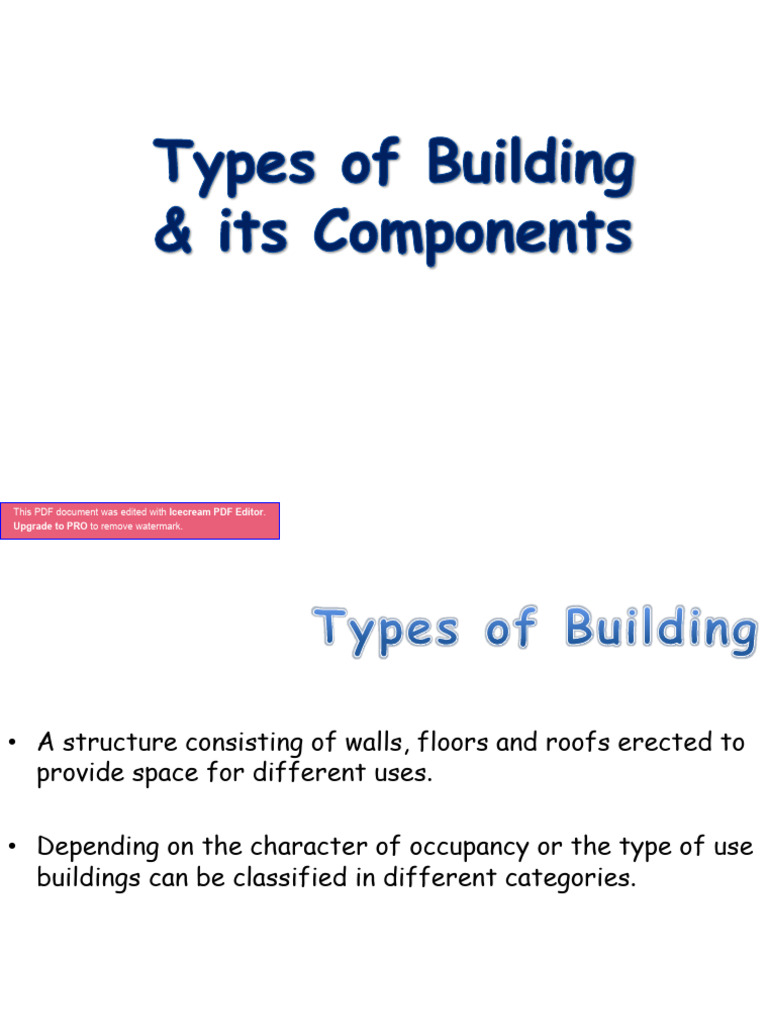 Lecture 01_Type of Buildings, Components, Different Types of Load.pdf ...
