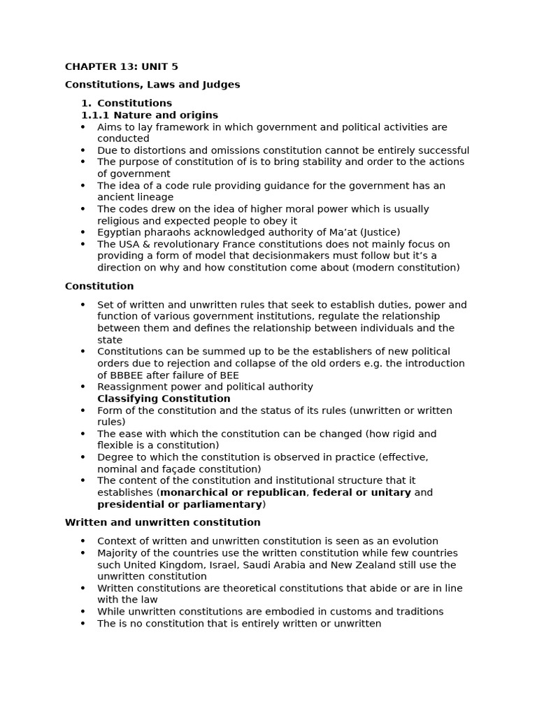 Chapter 13 Theme 6 p1 | PDF | Constitution | Legal Documents