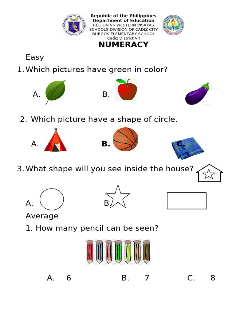 Numeracy | PDF