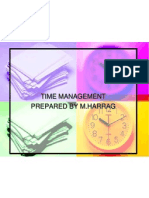 Time Management Prepared by M.Harrag