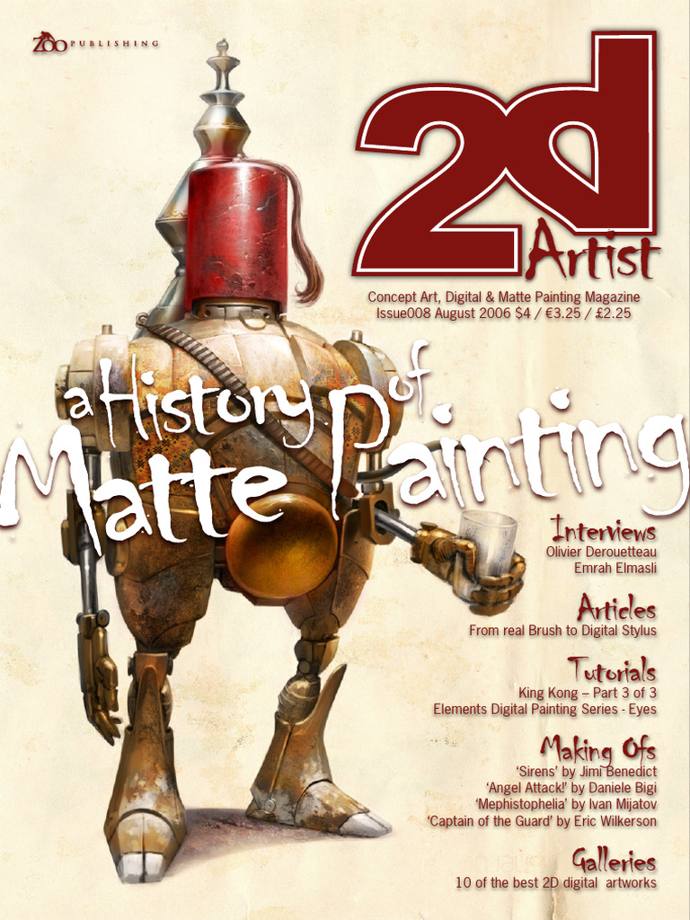 2D Magazine - A History Of Matte Painting Part 2 | PDF | Science ...