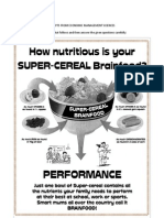 COMPREHENSION Add Super Cereal