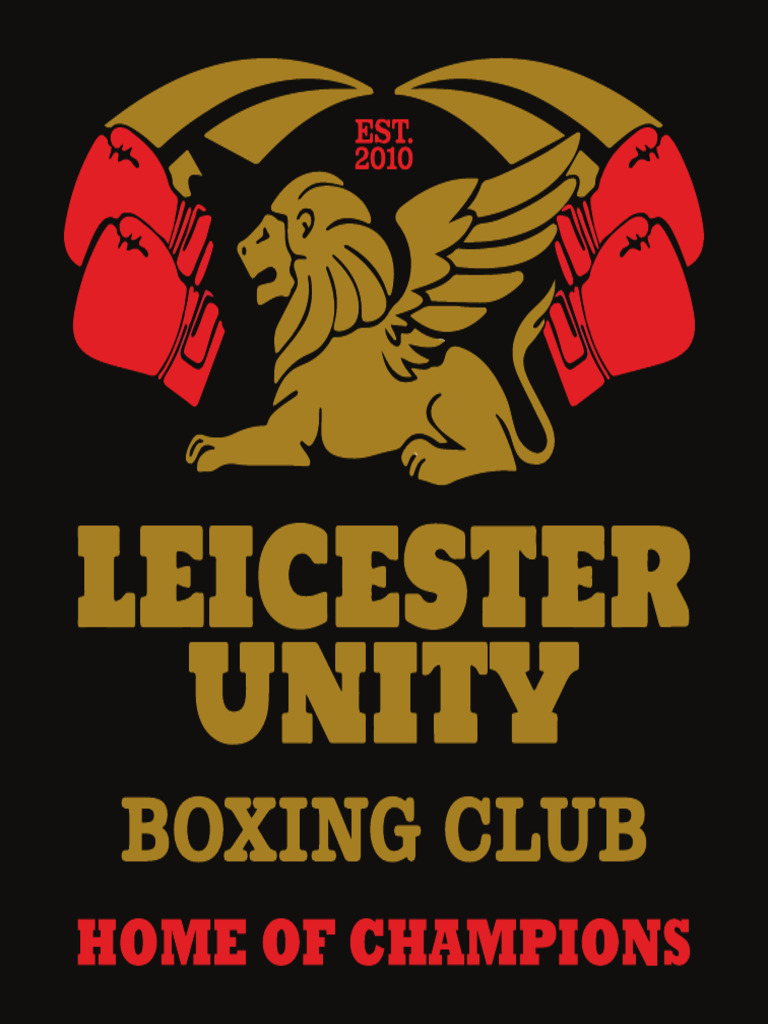 Leicester Unity Boxing Club Sign Design (1200mm x 1200mm) | PDF