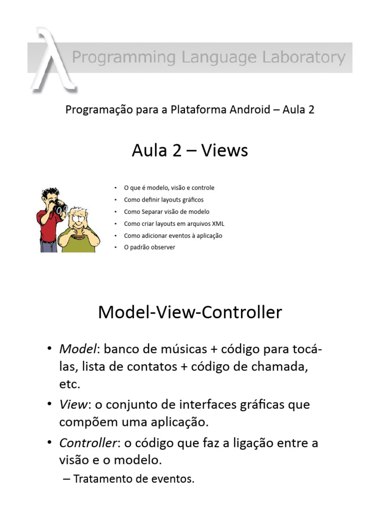 Aula2programaçãoandroid Rkandanom | PDF | Embedded Linux Distributions