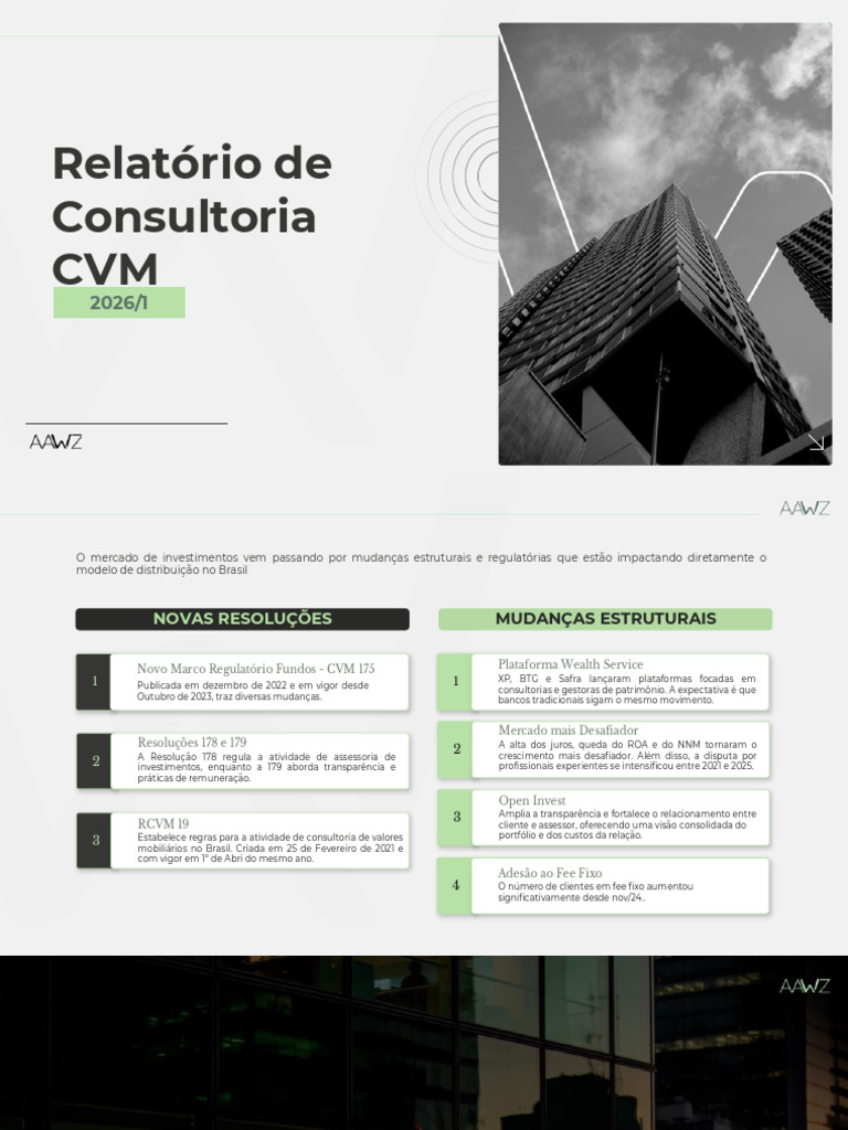 Relatorio de Consultoria CVM - 2026 | PDF | Economias | Setor privado
