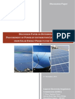 Gujarat Final Tariff Determination Paper of Solar 2012 2015