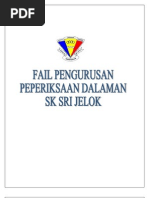 Label Fail Peperiksaan Dalaman