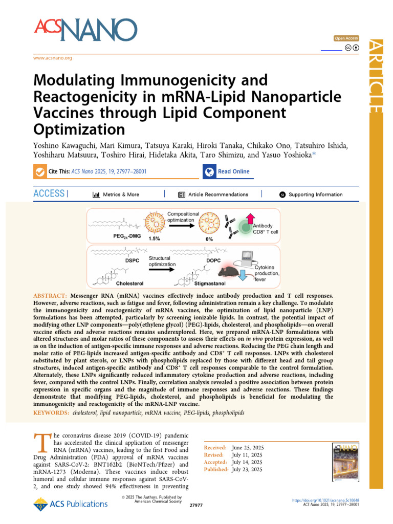 Modulating Immunogenicity | PDF | Immunoglobulin G | Vaccines