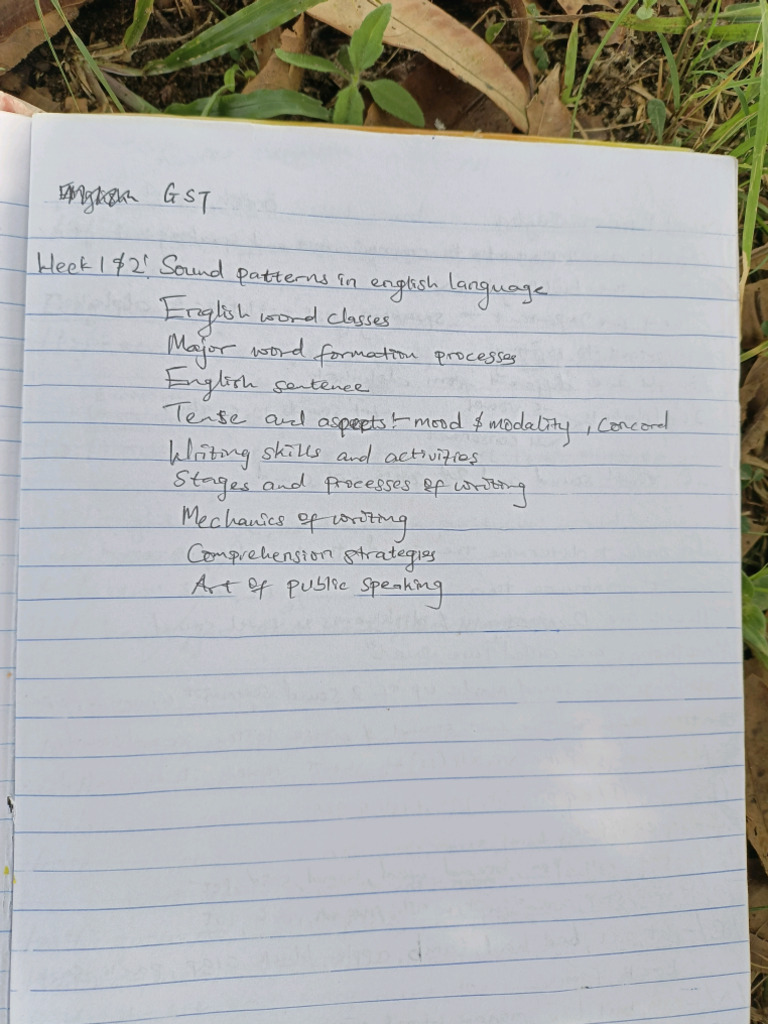 Turner English Note | PDF
