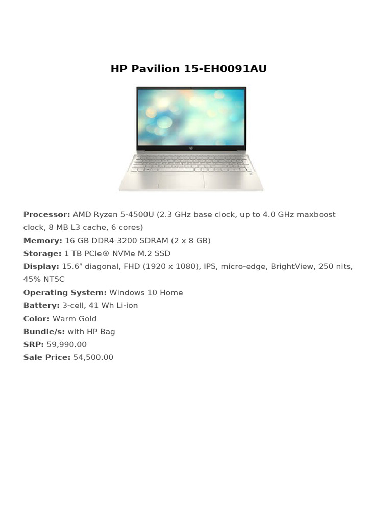 Specs - Computer, Printer | PDF | Image Scanner | Usb