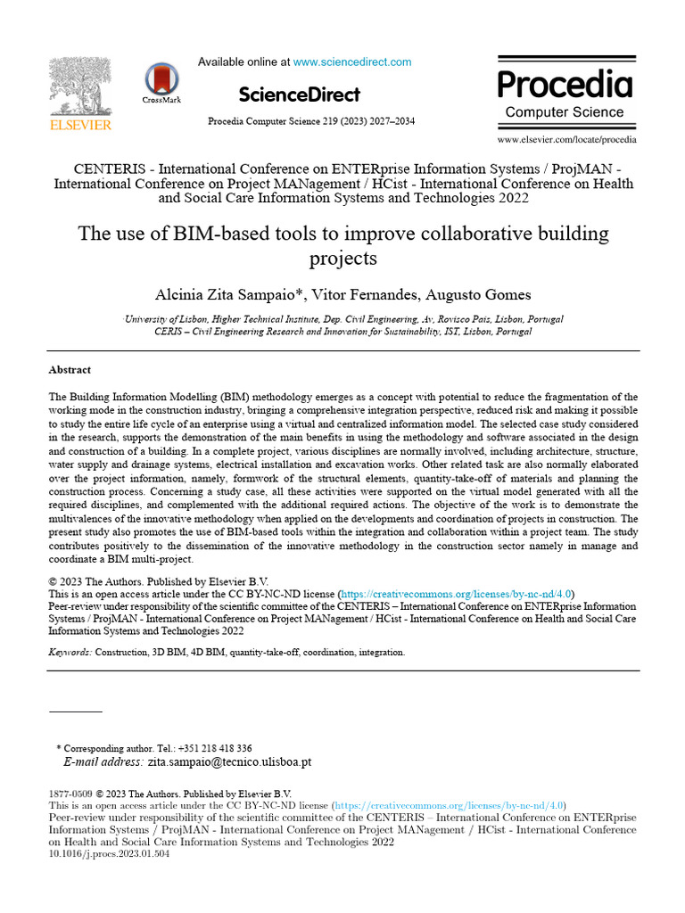 BIM-based Tools for Collaborative Building Projects | PDF | Building ...