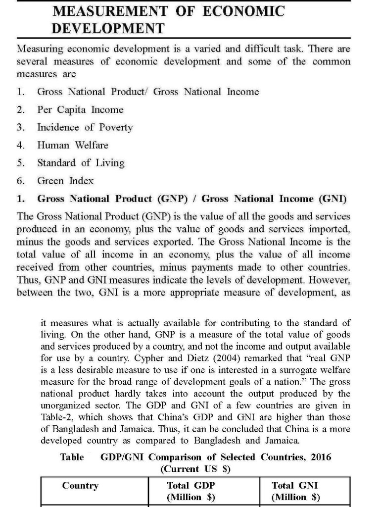 IV 1 3 Economic Growth and Economic Development | PDF