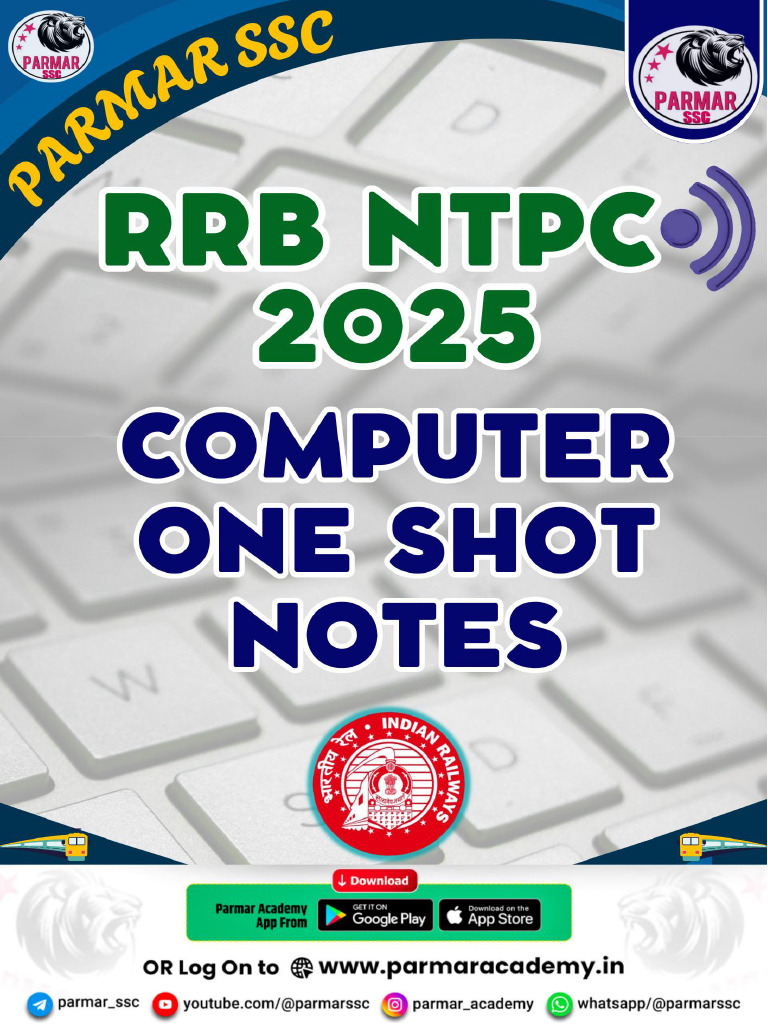 Computer One Shot Parmar | PDF | You Tube