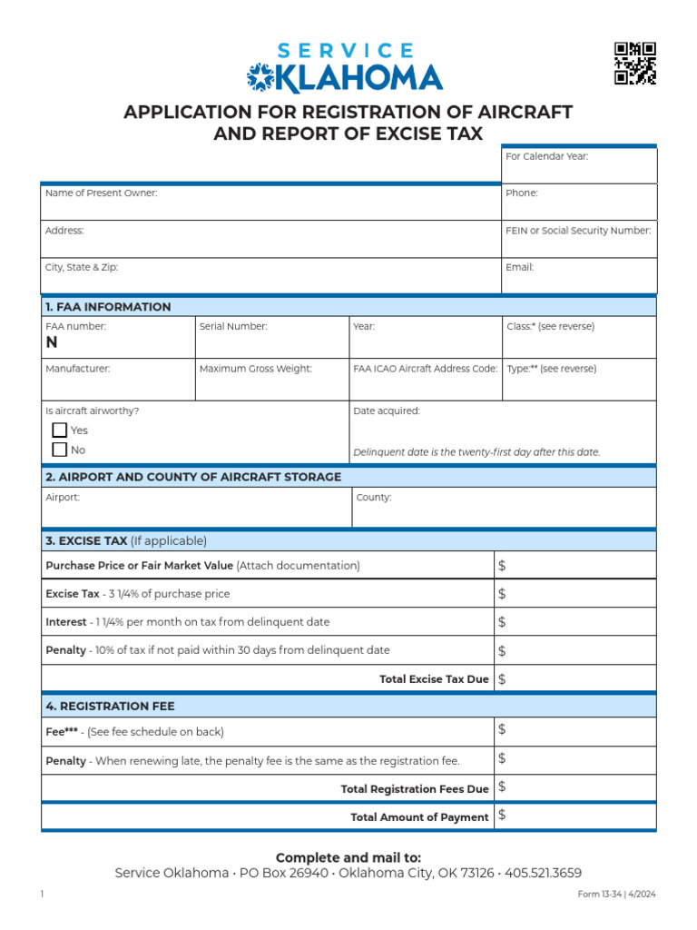 13-34-17RegistrationofAircraftExciseTax | PDF | Taxes | Aircraft