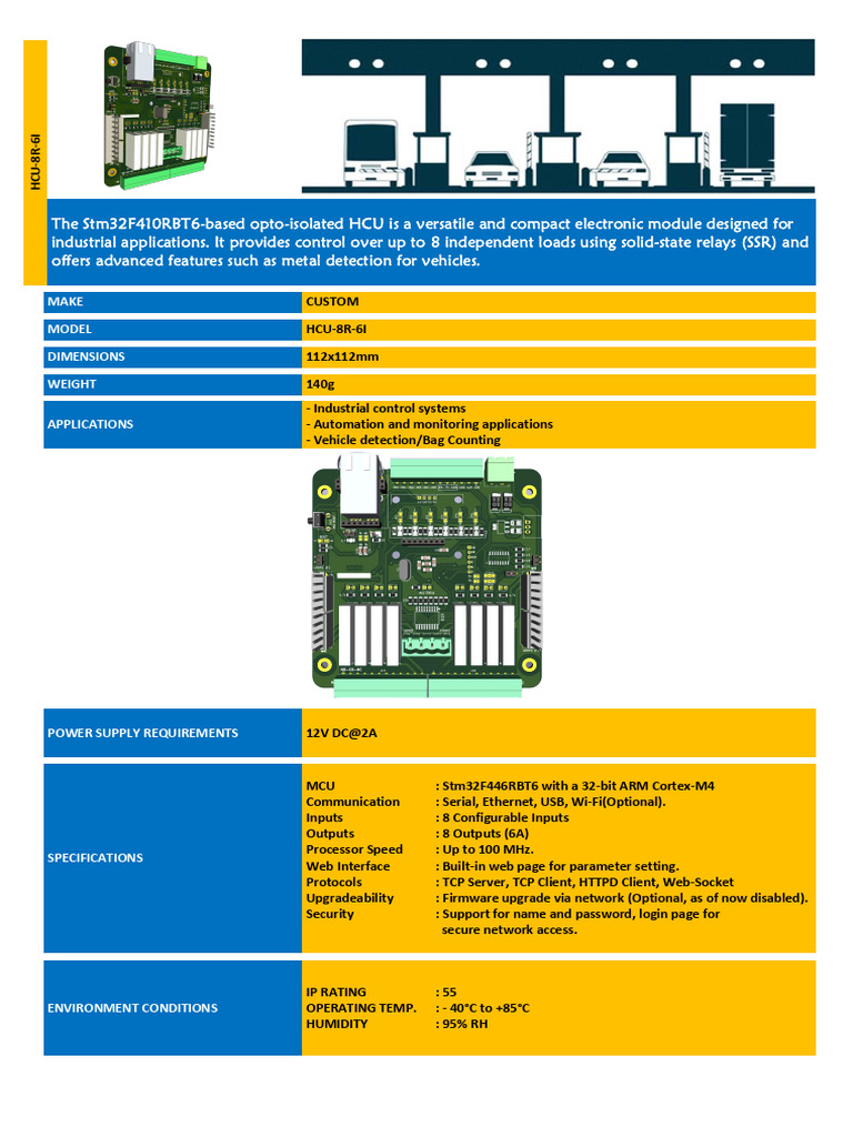Universal Controller Datasheet-1 | PDF | Computer Network | Component ...
