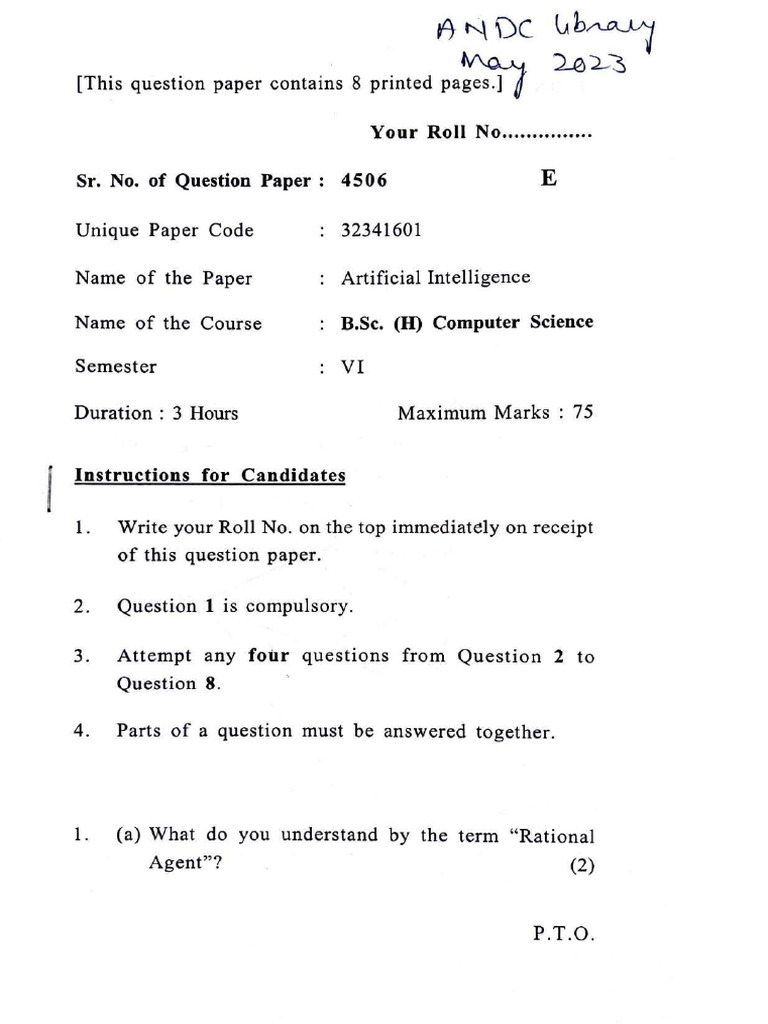 Pyq 2023 | PDF