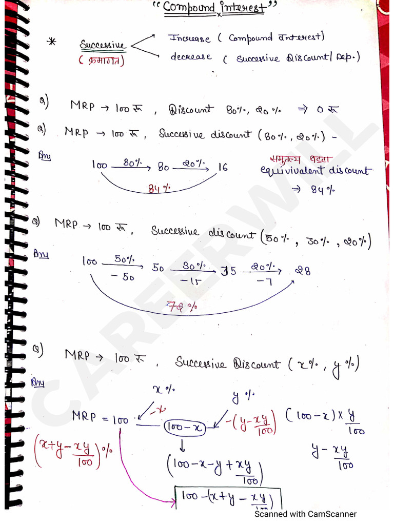 SI and CI Combined Notes_102720 | PDF