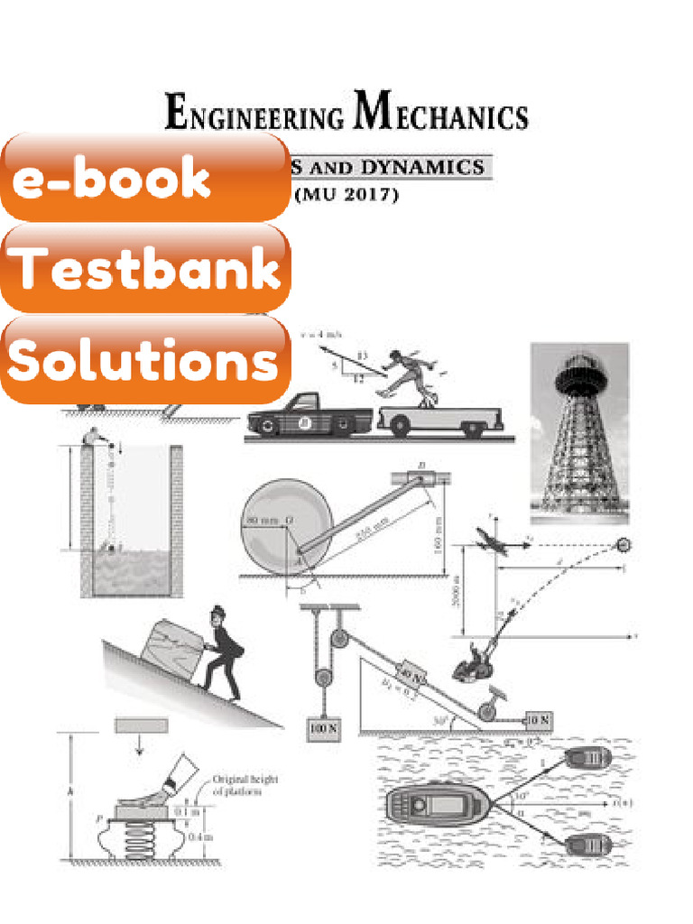 Ebook & Testbank Engineering Mechanics Mu2017 PB N H Dubey | PDF ...