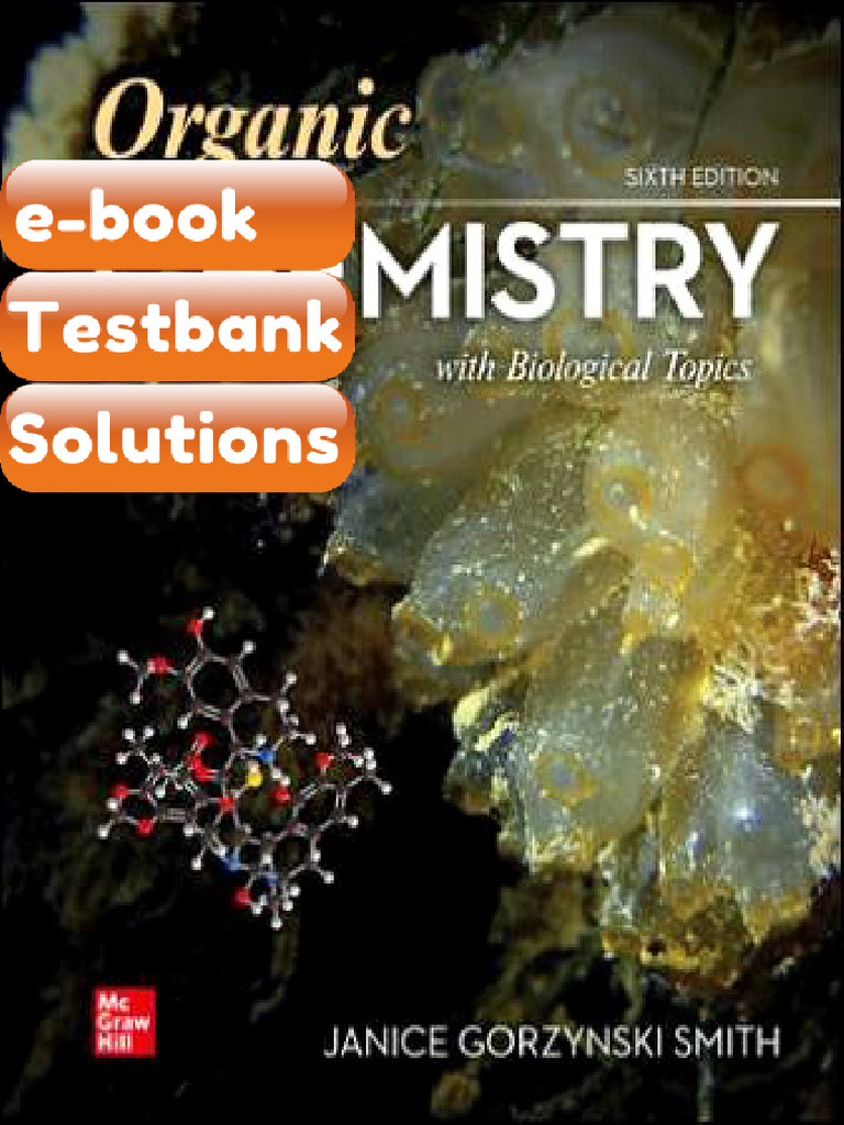 Organic Chemistry With Biological Topics 6th Edition Smith Ebook ...