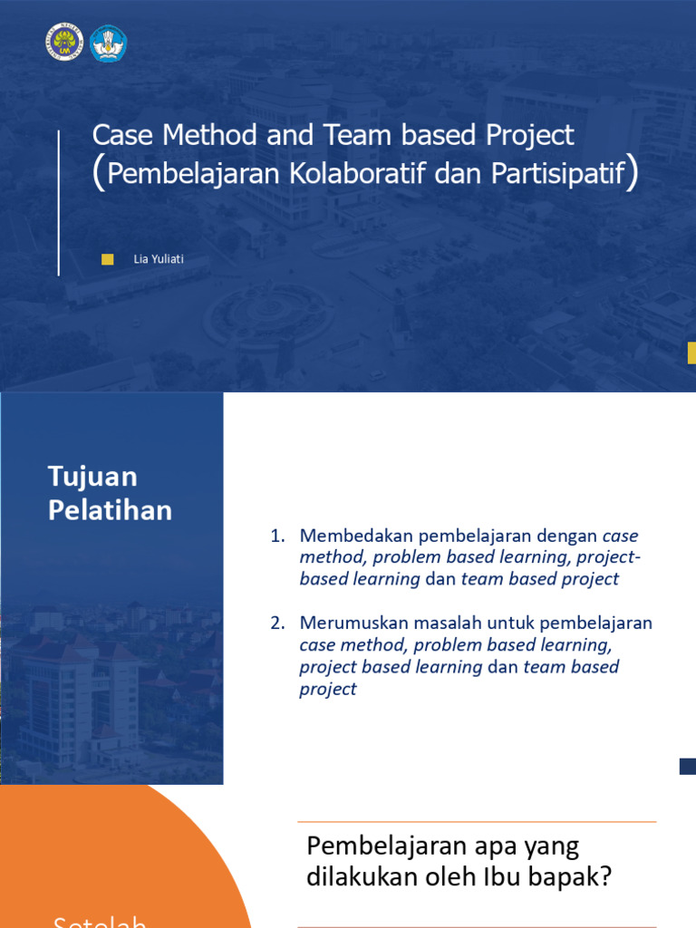 Case Method Dan Team Based Project | PDF