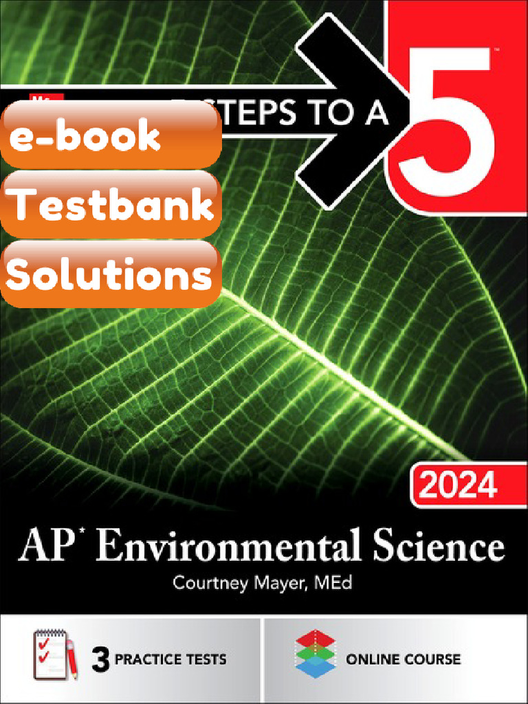 eBook & Testbank 5 Steps to 5 AP Environmental Science 2024 | PDF ...