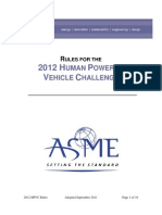 Rulebook Asme HPVC PDF