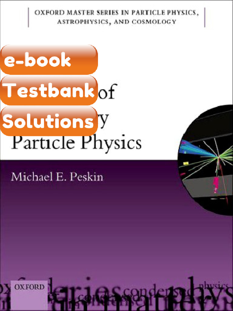 eBook & Testbank Concepts of Elementary Particle Physics | PDF ...