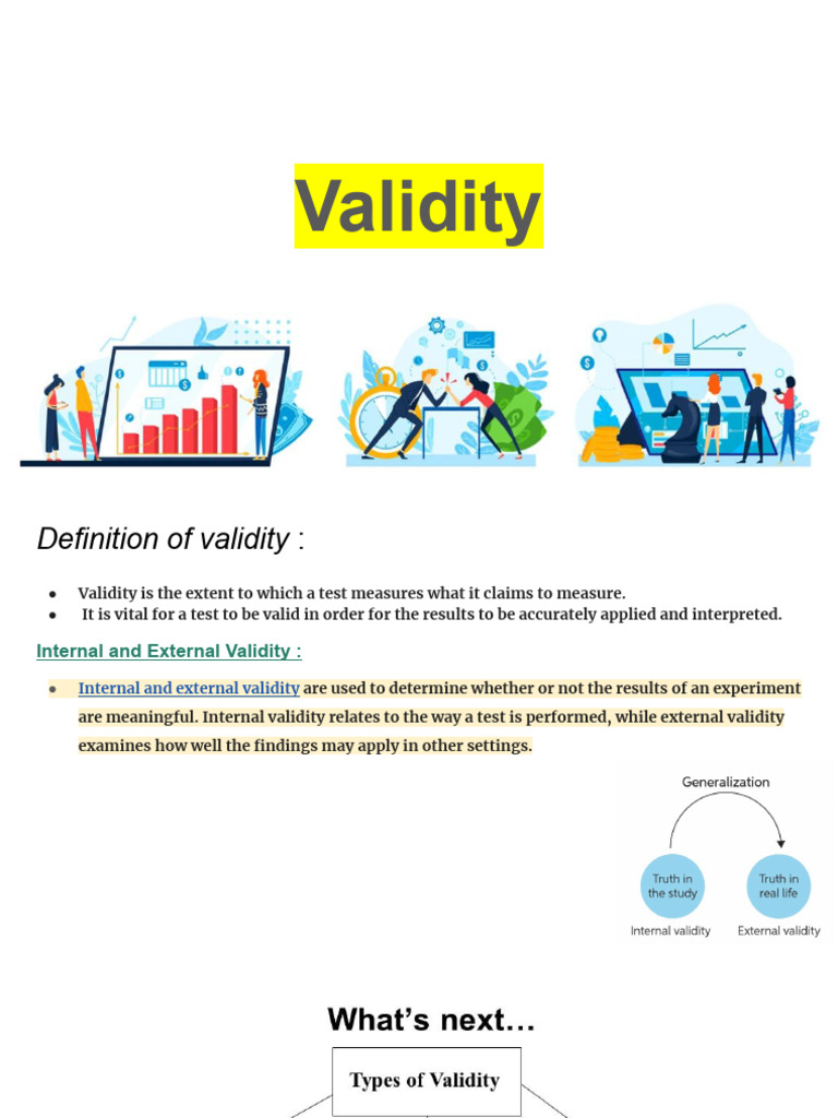 Validity Notes | PDF