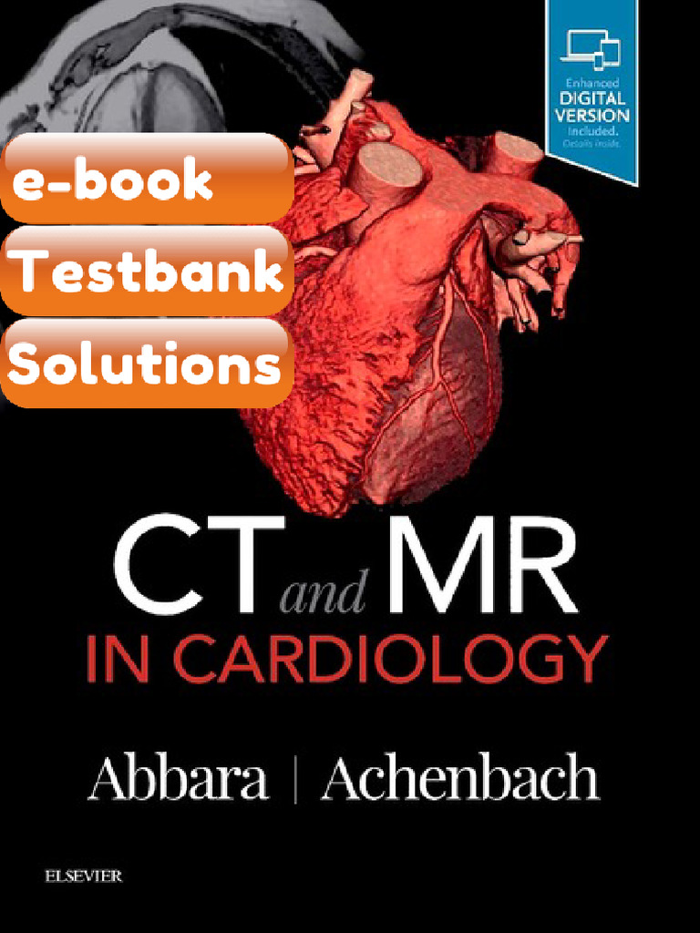 CT and MR in Cardiology 1st Edition Suhny Abbara 9780323582148 ...
