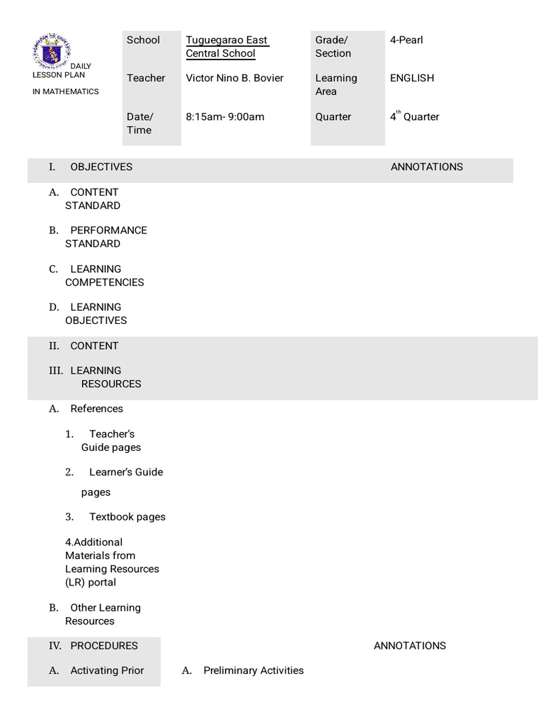 LP Template | PDF