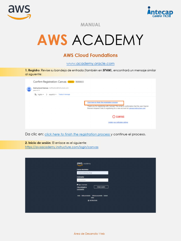 Manual AWS Academy | PDF