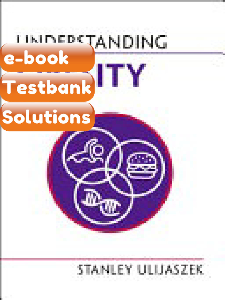 Understanding Obesity Understanding Life 1st Edition Ebook & Testbank ...