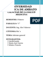 Informe Sobre Hipertensión Arterial